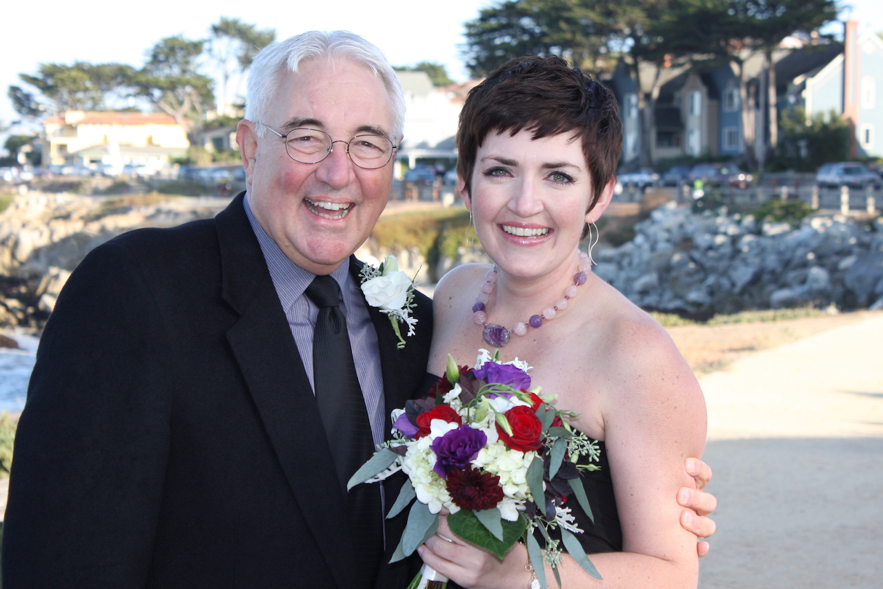 Cecily and her Dad, Thad Tinder