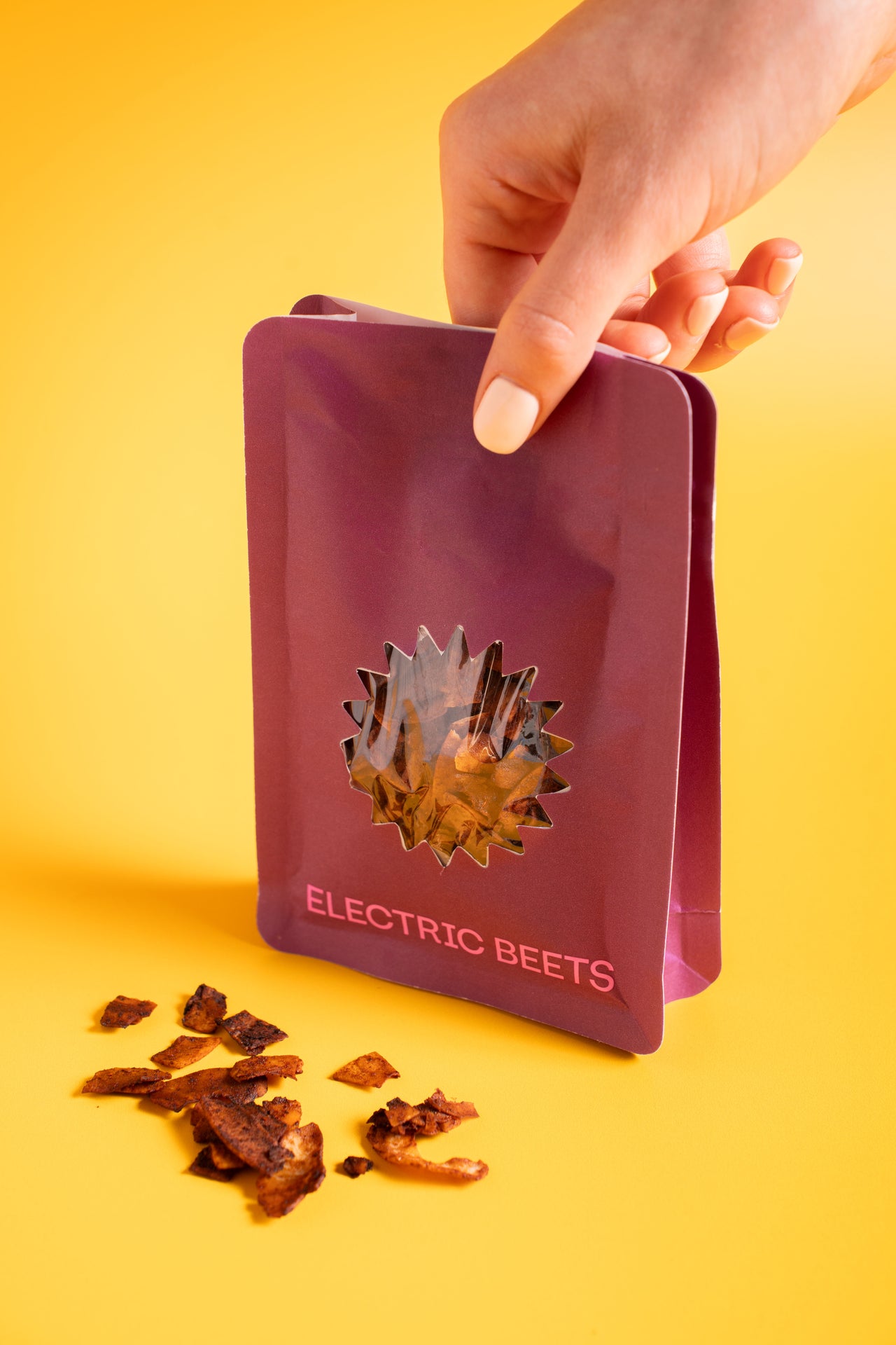 Coconut Bacon; Snacks; Unsweetened Coconut Flakes, Tamari, Maple Syrup, Smoked Paprika, Liquid Smoke, Black Pepper; Contains Soy; Sweet, smoky, and crispy—everything you love, without the pig!