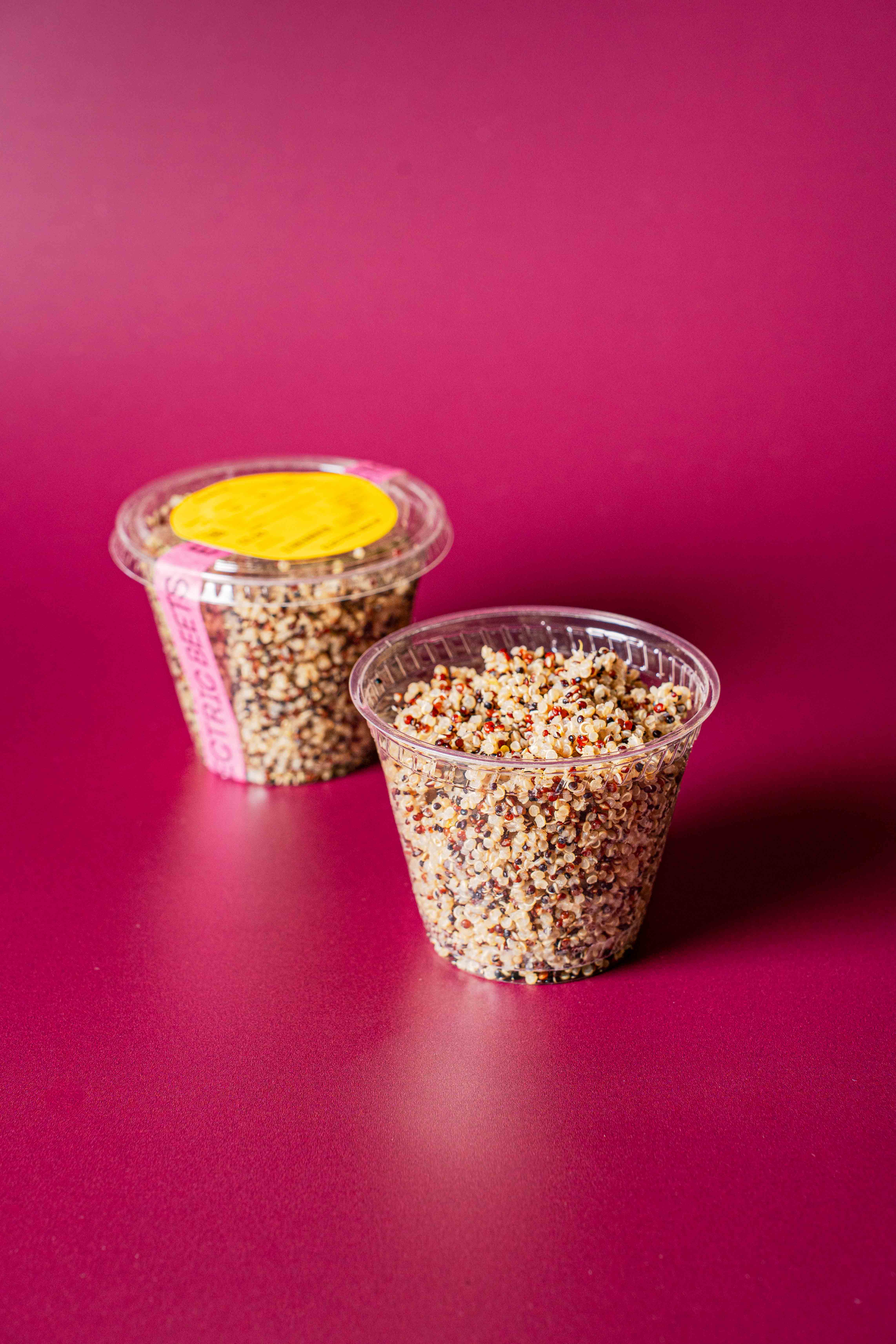 Quinoa Side; Greens & Grains; Tricolor Quinoa, Frontier Vegetable Broth; Contains No Major Allergens; The perfect compliment to our soups, salads, or roasted veg!