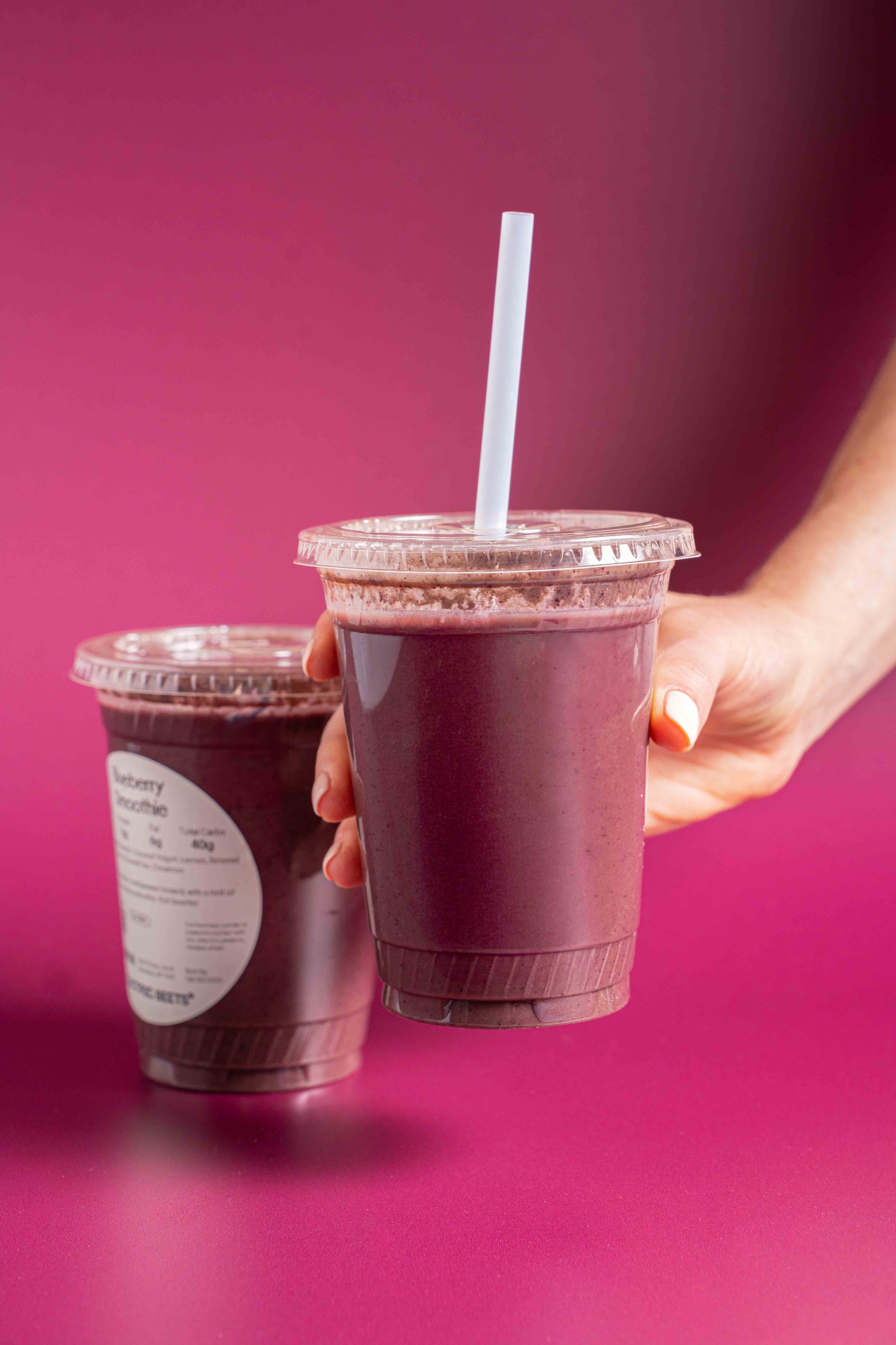 Antioxidant blueberry smoothie, easy vegan breakfast for convenient meal prep and heart healthy eating.